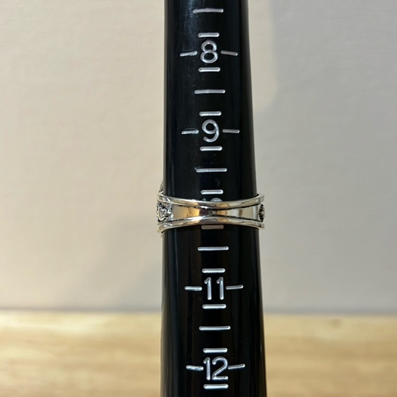 BROWN PICTURE JASPER GEMSTONE RING 925 STERLING SILVER SIZE 10 - Picture 7 of 9